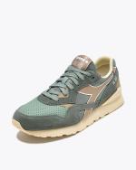 Sportschuhe Sneakers Diadora N.92 ADVANCE Mann Echtes Leder ANTHRAZIT