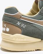 Sportschuhe Sneakers Diadora N.92 ADVANCE Mann Echtes Leder ANTHRAZIT