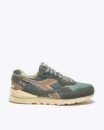 Sportschuhe Sneakers Diadora N.92 ADVANCE Mann Echtes Leder ANTHRAZIT