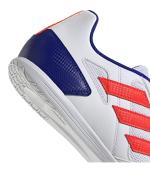 Fußballschuhe Adidas SUPER SALA FUTSAL II INDOOR IC Wolkenweiß / Solarrot / Leuchtendes Blau