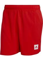 Badeanzug schwimm meer Pool shorts Adidas SHORT LENGTH SOLID mann rot