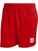 Badeanzug schwimm meer Pool shorts Adidas SHORT LENGTH SOLID mann rot