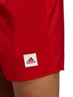 Badeanzug schwimm meer Pool shorts Adidas SHORT LENGTH SOLID mann rot