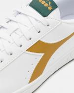 Sportschuhe Turnschuhe Diadora Game Torneo Man White Green Pine Needle