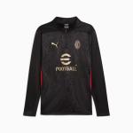  Ac Milan Puma Felpa Allenamento Hybrid Top Nero UOMO mezza zip 2024 25 