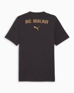  Ac Milan Puma T-shirt maglia maglietta UOMO Grigio Poliestere Casuals 2024 25 