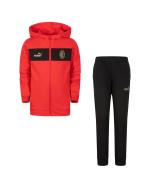  Ac Milan Puma Tuta Intera Completa Tracksuit UOMO Cotone Garzato french terry 