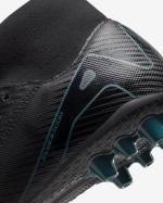 Fußballschuhe Nike Mercurial Zoom Superfly 10 Academy AG Schwarz