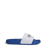 Adidas ADILETTE SHOWER Linear UNISEX White Royal Dusch-Gummi-Hausschuhe