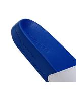 Adidas ADILETTE SHOWER Linear UNISEX White Royal Dusch-Gummi-Hausschuhe