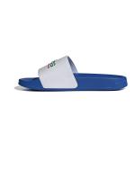 Adidas ADILETTE SHOWER Linear UNISEX White Royal Dusch-Gummi-Hausschuhe