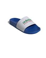 Adidas ADILETTE SHOWER Linear UNISEX White Royal Dusch-Gummi-Hausschuhe