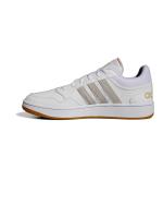 Sportschuhe Turnschuhe Adidas HOOPS 3.0 Low Classic Vintage Herren Weiß Beige