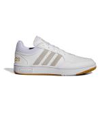 Sportschuhe Turnschuhe Adidas HOOPS 3.0 Low Classic Vintage Herren Weiß Beige