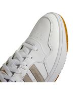 Sportschuhe Turnschuhe Adidas HOOPS 3.0 Low Classic Vintage Herren Weiß Beige