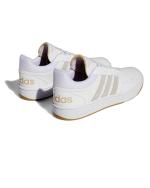 Sportschuhe Turnschuhe Adidas HOOPS 3.0 Low Classic Vintage Herren Weiß Beige