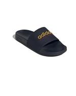 Gummi-Slipper Dusche Meer Pool Adidas ADILETTE SHOWER Linear UNISEX Blau Gold