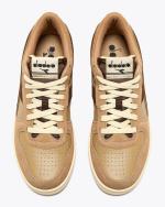  Scarpe Sneakers UOMO Diadora T2 MAGIC BASKET LOW SUEDE LEATHER Beige Croissant 