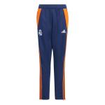 Offizieller Trainingsanzug REAL MADRID Adidas JUNGE KIND Y Polyester Aeroready Blau 2024 25