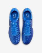  Scarpe Calcio Nike Tiempo Legend 10 Pro fg/mg Blu Pelle Professionali 