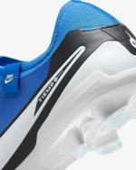  Scarpe Calcio Nike Tiempo Legend 10 Pro fg/mg Blu Pelle Professionali 