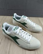 Sportschuhe Sneakers Diadora Game L Low Waxed Suede Pop Leather Herren GREEN GUARDIAN