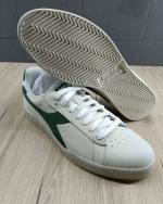 Sportschuhe Sneakers Diadora Game L Low Waxed Suede Pop Leather Herren GREEN GUARDIAN