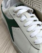 Sportschuhe Sneakers Diadora Game L Low Waxed Suede Pop Leather Herren GREEN GUARDIAN