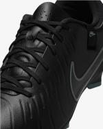 Fußballschuhe Nike Legend Legend 10 Academy FG/MG Herren Schwarz/Deep Jungle/Schwarz