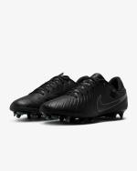 Fußballschuhe Nike Legend Legend 10 Academy FG/MG Herren Schwarz/Deep Jungle/Schwarz