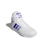 Sportschuhe Turnschuhe Adidas HOOPS 3.0 Mid classic Herren Weiß Blau