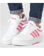 Sportschuhe Turnschuhe adidas Hoops 3.0 Bold W WOMEN Weiß Rosa