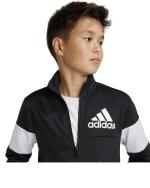 ADIDAS Back-To-School Kinder Trainingsanzug Kinder Polyester Schwarz Weiß