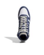 Adidas Hoops 3.0 Mid Lifestyle Basketball Classic Vintage Herren Sport Schuhe Sneakers Weiß Blau