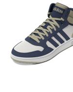 Adidas Hoops 3.0 Mid Lifestyle Basketball Classic Vintage Herren Sport Schuhe Sneakers Weiß Blau