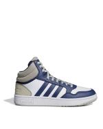 Adidas Hoops 3.0 Mid Lifestyle Basketball Classic Vintage Herren Sport Schuhe Sneakers Weiß Blau