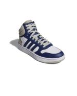 Adidas Hoops 3.0 Mid Lifestyle Basketball Classic Vintage Herren Sport Schuhe Sneakers Weiß Blau