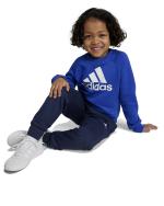 Adidas Essentials Logo Fleece Jogger Baby Junge Neugeborenen Trainingsanzug Overall Hose Baumwolle FLEECE Blau