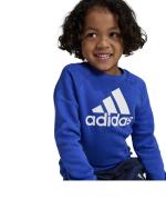 Adidas Essentials Logo Fleece Jogger Baby Junge Neugeborenen Trainingsanzug Overall Hose Baumwolle FLEECE Blau