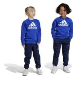 Adidas Essentials Logo Fleece Jogger Baby Junge Neugeborenen Trainingsanzug Overall Hose Baumwolle FLEECE Blau