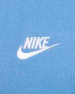 NIKE HOODIE Pullover Sportswear CLUB Sportswear French Terry MIT TASCHEN Hellblaue Baumwolle