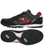 Fußballschuhe Stollen Joma Top Flex 2401 Turf echtes Leder Top Of Range Man Schwarz Rot