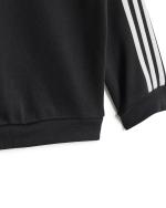 Adidas Essentials 3-Streifen Jogger Kleinkind Baby Junge Neugeborenen Trainingsanzug Overall Hose Baumwolle Schwarz Grau