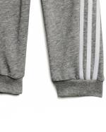 Adidas Essentials 3-Streifen Jogger Kleinkind Baby Junge Neugeborenen Trainingsanzug Overall Hose Baumwolle Schwarz Grau