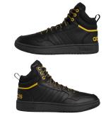 Adidas HOOPS 3.0 Mid Winter Herren Sportschuhe Sneaker Schwarz