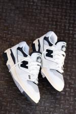 Sportschuhe New Balance 550 CPD Sneakers Herren Damen Jungen Leder Mesh Herren OFF WHITE-BLACK