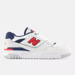 Sportschuhe Turnschuhe New Balance 550 ESD Herren Damen Jungen Leder Mesh Herren Weiß Blau Rot