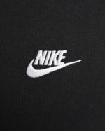 Nike Pullover Crew Club – Schwarzes Sport-Sweatshirt aus French Terry