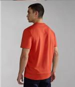 T-Shirt Leisure Napapijri SALIS C SS Cotton Red