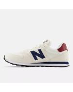 Sportschuhe Sneakers New Balance GM 500 RTC Kunstleder Mikrofaser Mesh OFF WHITE-NAVY-RED